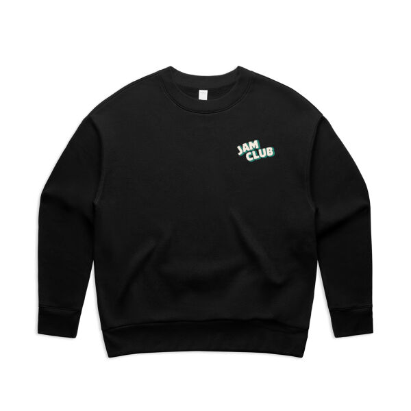 Berry Boogie | Women's Crew | Black Thumbnail