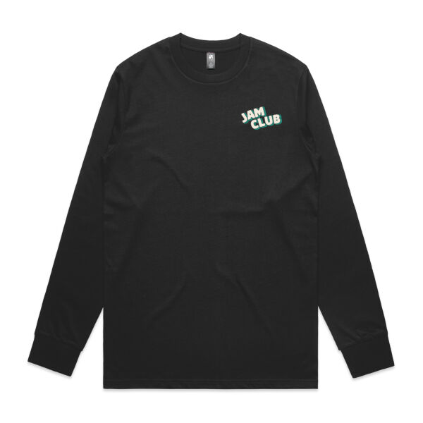 Berry Boogie | Men's Long Sleeve Tee | Black Thumbnail